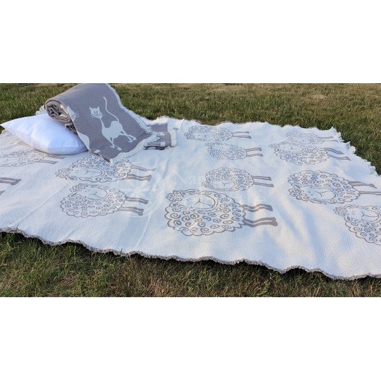 Cotton blanket "Avytės"